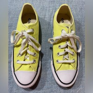 Converse Sneakers Men’s 4 Women’s 5 All Star Canvas Low Top Oxford Yellow